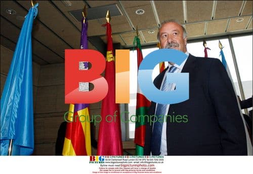Vicente del Bosque Presentation as Spanish Soccer Coach