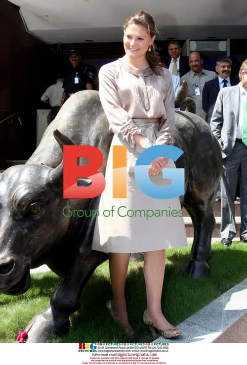 Princess Victoria Visits Mumbai Stock Exchange