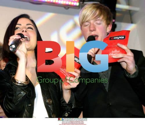 Britannia High actors at Trafford Centre