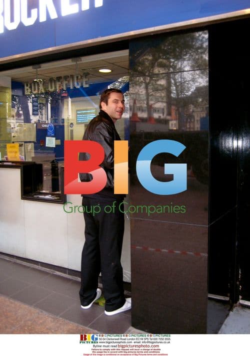 David Walliams Buys Ticket for 'The Rocker'