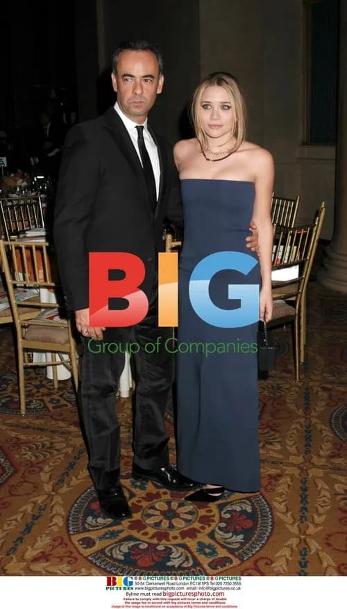 Francisco Costa and Ashley Olsen at Fashion Group International's 25th Night of Stars