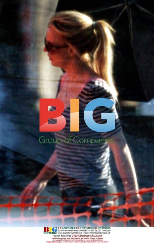 Britney Spears at Mr. Bones Pumpkin Patch