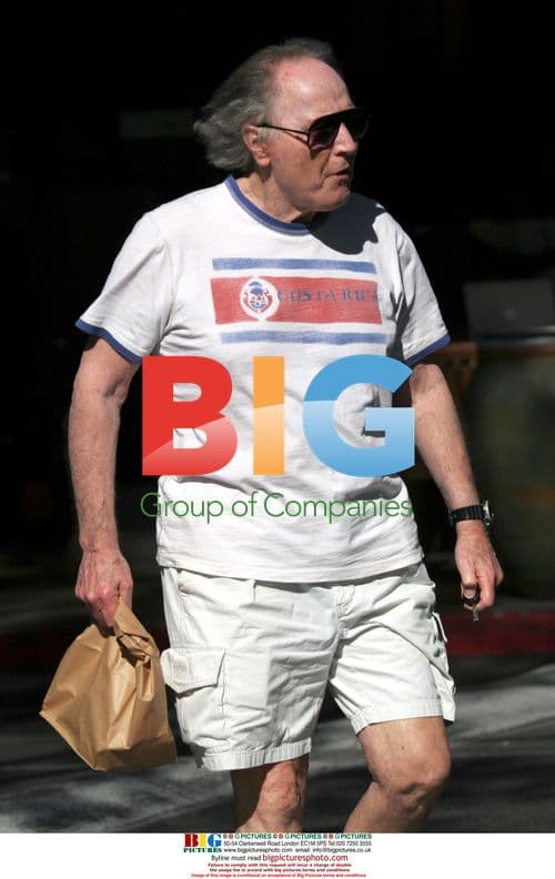 Tobin Bell spotted leaving grocery store