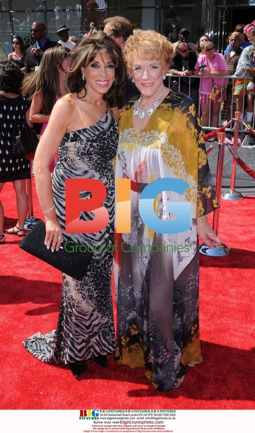 Kate Linder and Jeanne Cooper at Daytime Emmy Awards