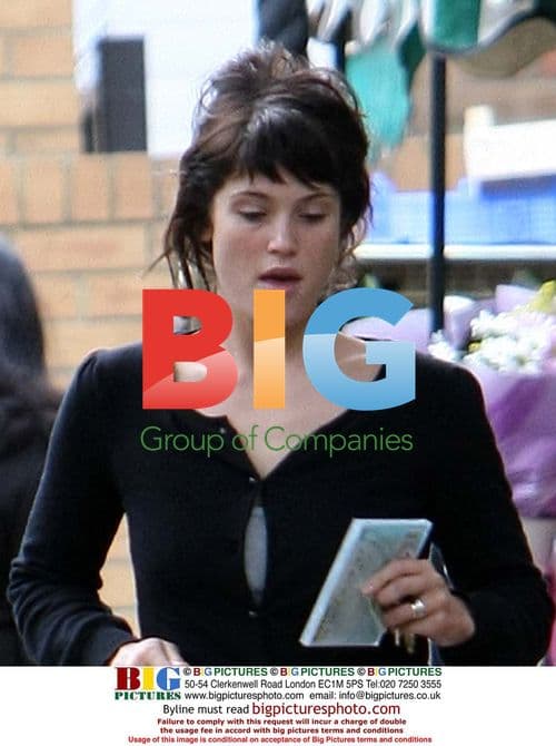 Gemma Arterton spotted at local shop