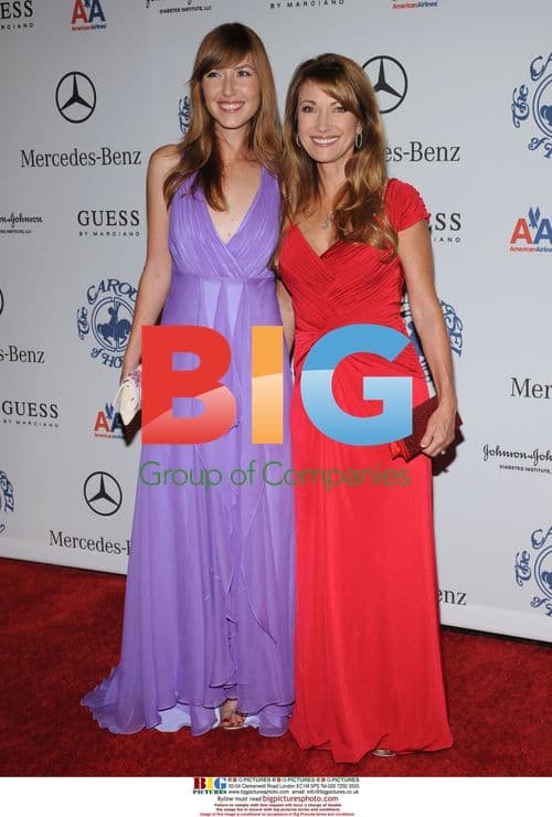 Jane Seymour and daughter at Carousel of Hope Ball