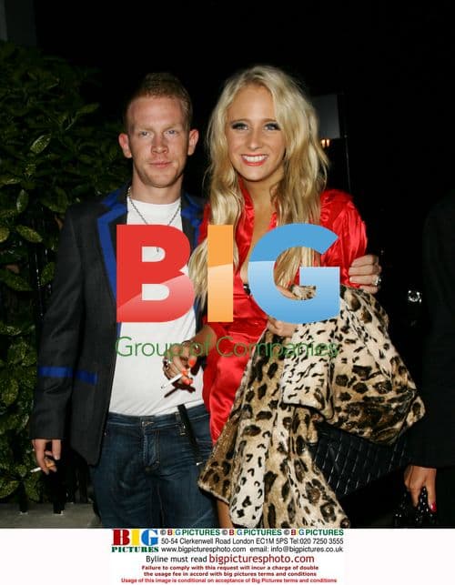 Big Brother's Rex Newmark and Nicole Cammack at London club