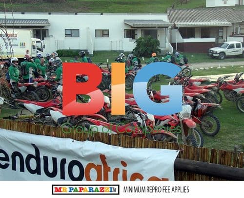 Princes Harry and William Off-Road Charity Ride