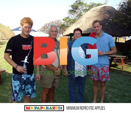 Prince Harry and Prince William's Charity Motorcycle Ride in South Africa