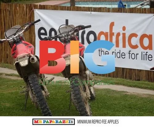 Prince Harry and Prince William's charity motorcycle ride