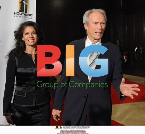 Clint Eastwood and wife Dina at Hollywood Film Festival