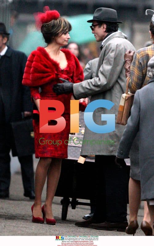 Penelope Cruz and Daniel Day Lewis film "Nine"