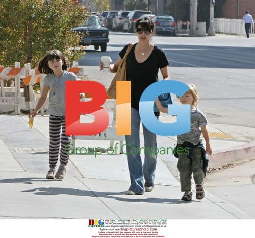 Jane Leeves Seen Out With Kids in LA