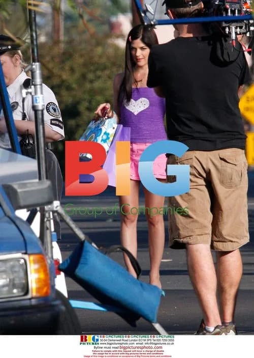 Selma Blair on the set of 'Kath & Kim'