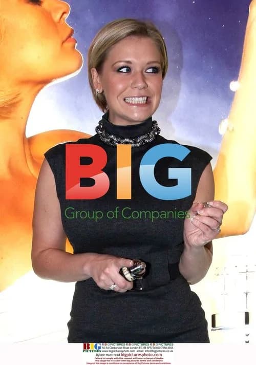 Suzanne Shaw promoting new fragrance