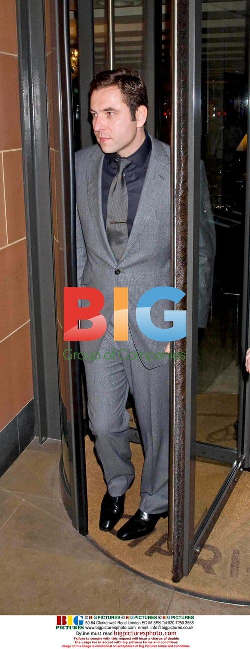 David Walliams and Damian Aspinall at Cipriani