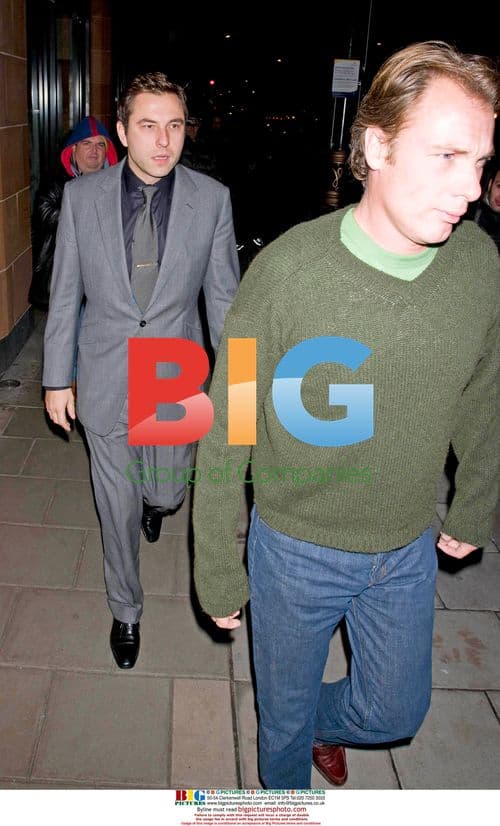 David Walliams and Damian Aspinall at Cipriani