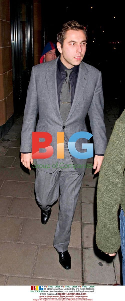 David Walliams and Damian Aspinall at Cipriani