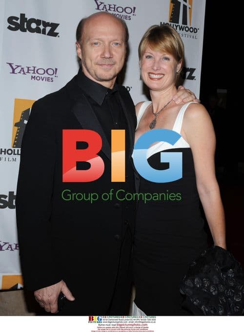 Paul Haggis and wife Deborah Rennard at Hollywood Film Fest