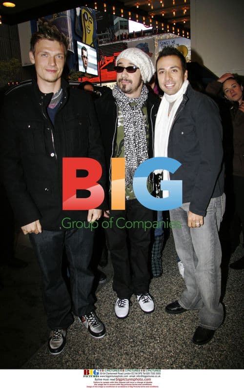 Backstreet Boys at 'TRL' taping in NYC