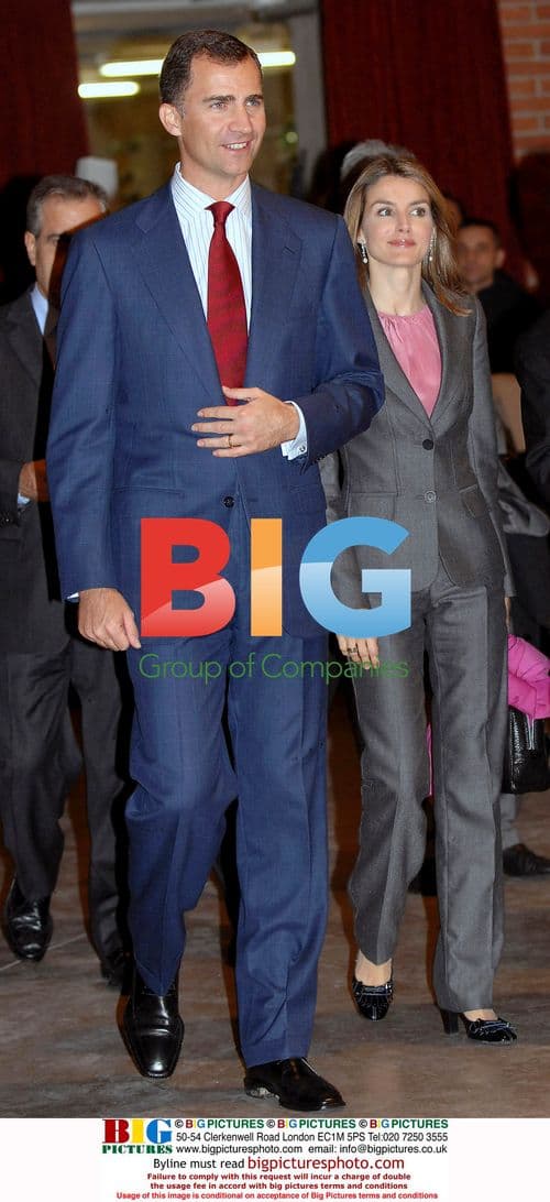 Prince and Princess of Asturias Attend Memorial Lunch