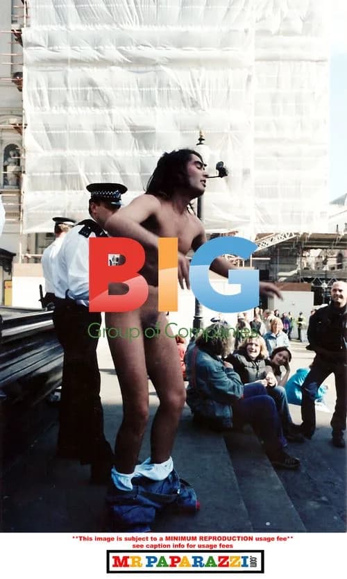 Russell Brand at Demonstration in London