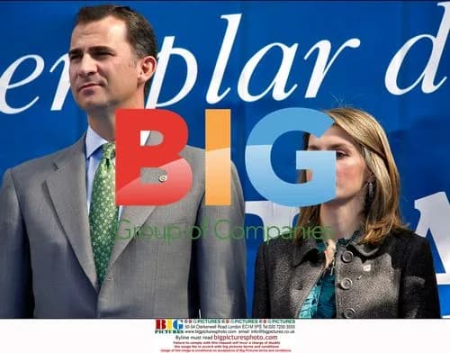 Spanish Crown Prince and Princess Visit Cabranes
