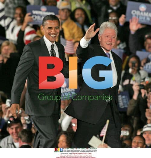 Obama Campaigns with Clinton in Florida