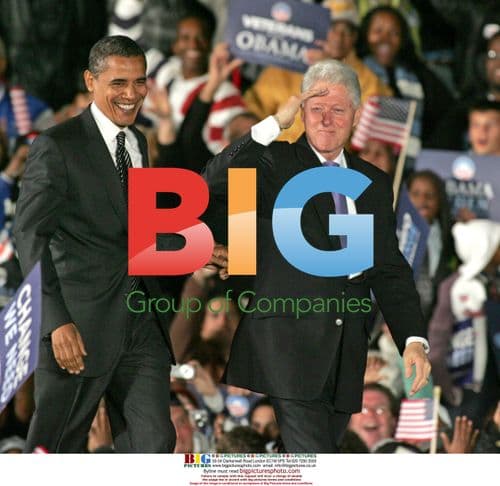 Obama Campaigns with Bill Clinton in Florida