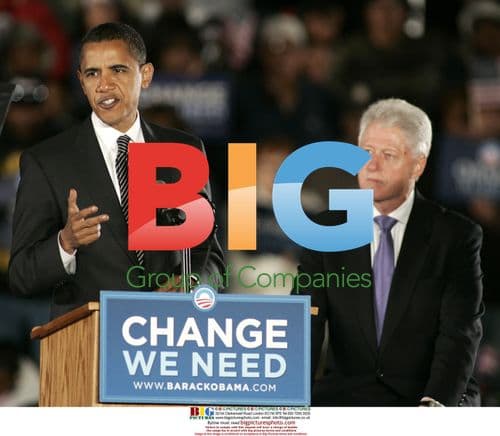 Obama and Clinton Campaign in Florida