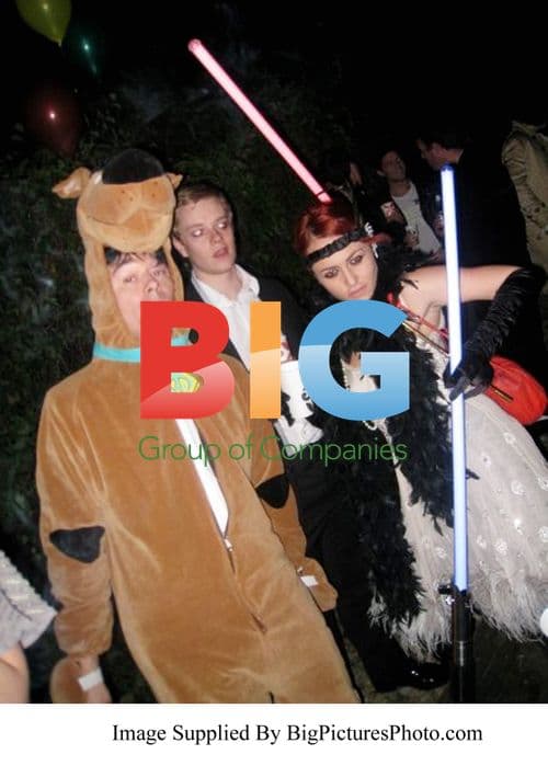 Jamie Winstone and Alfie Allen Celebrate Halloween