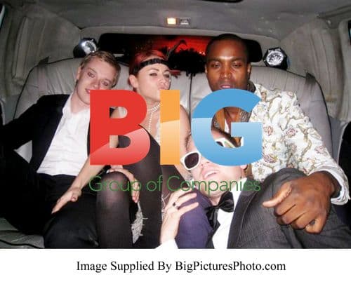 Jamie Winstone and Alfie Allen at Halloween Party