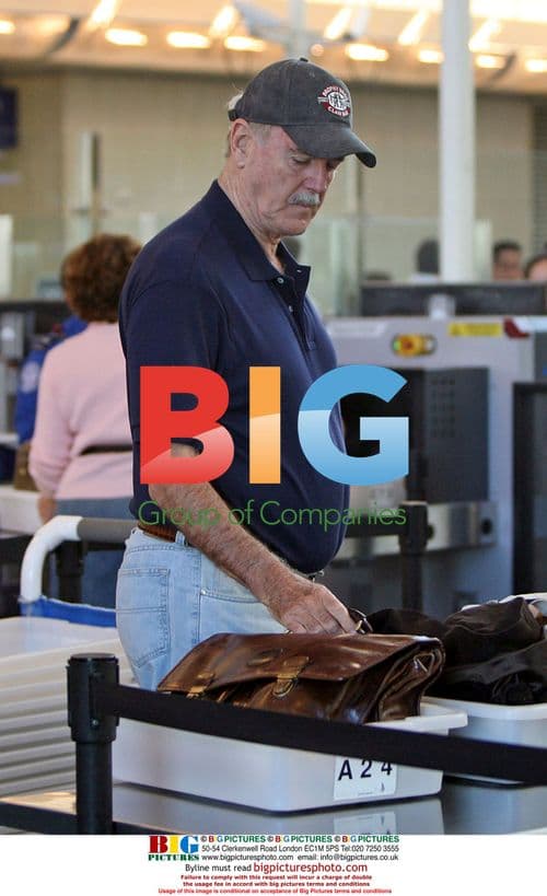 John Cleese and Daughter at LAX