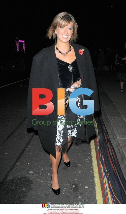 Celebrities Leaving TV Awards in London