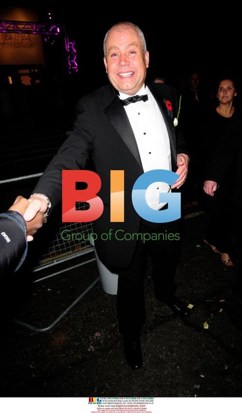 Celebrities Leaving National TV Awards in London