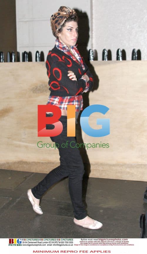 Amy Winehouse Out and About in London