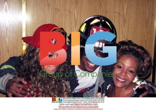 Mariah Carey, Nick Cannon & Busta Rhymes at Halloween Party