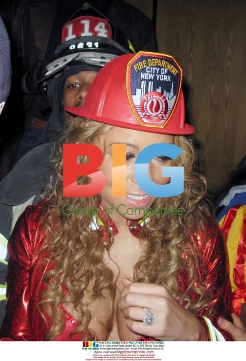 Mariah Carey, Nick Cannon and Busta Rhymes at Halloween Party