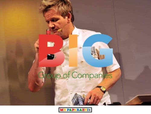 Chef Gordan Ramsey at Glasgow Good Food Show