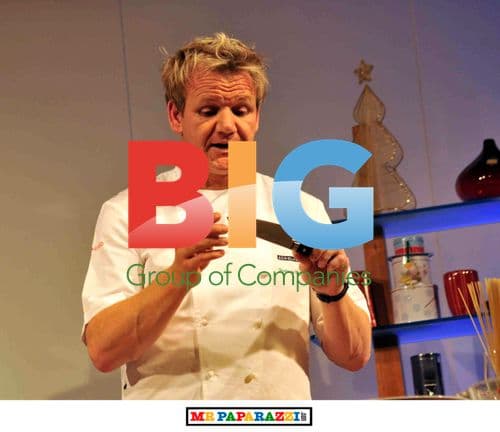 Chef Gordan Ramsey at Glasgow 'Good Food Show'