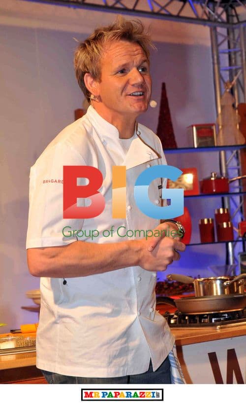 Chef Gordan Ramsey at 'The Good Food Show'