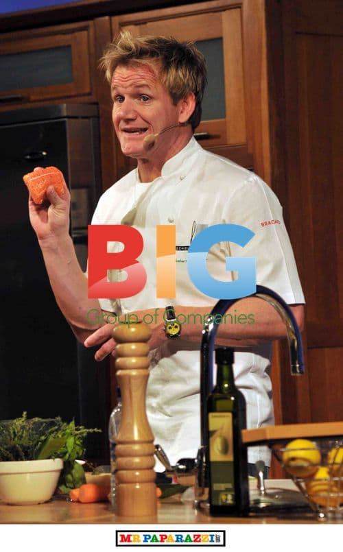 Chef Gordon Ramsey at The Good Food Show in Glasgow
