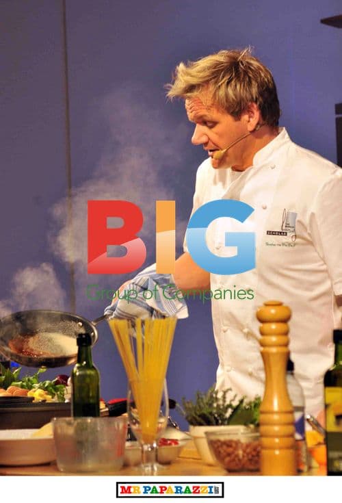 Chef Gordan Ramsey at Good Food Show in Glasgow
