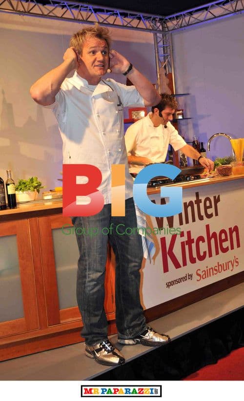 Gordan Ramsey at Glasgow Good Food Show