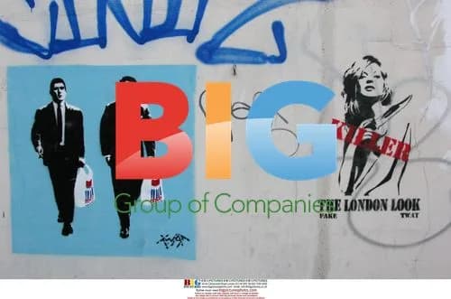 Banksy street art with Kate Moss face
