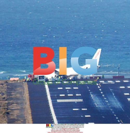 British Plane Skids Off Runway in Lanzarote