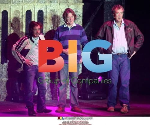 Top Gear Presenters on Stage