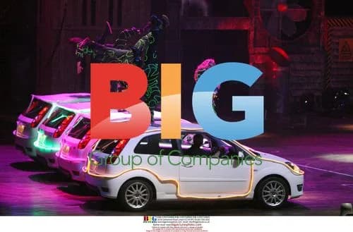 Top Gear trio on stage in London