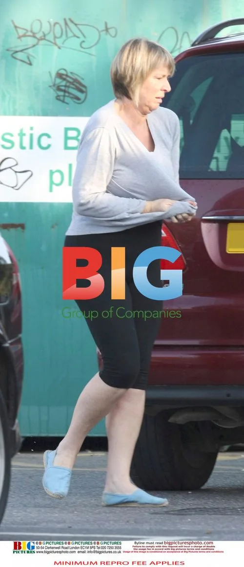 Fern Britton Recycling and Exercising