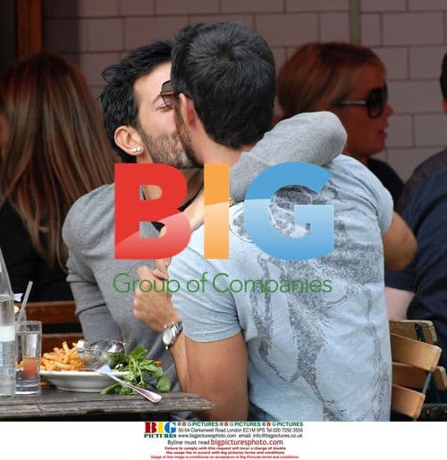 Marc Jacobs and Lorenzo Martone at Pastis